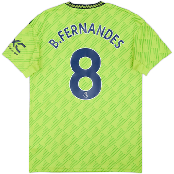 2022-23 Manchester United Third Shirt B.Fernandes #8 - 5/10 - (M)
