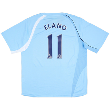 2008-09 Manchester City Home Shirt Elano #11 - 8/10 - (XL)