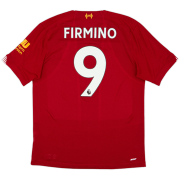2019-20 Liverpool Home Shirt Firmino #9 - 8/10 - (M)