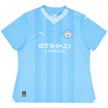 2023-24 Manchester City Home Shirt - 7/10 - (Women's L)