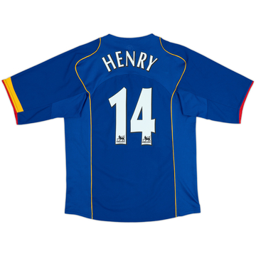 2004-06 Arsenal Away Shirt Henry #14 - 8/10 - (M)