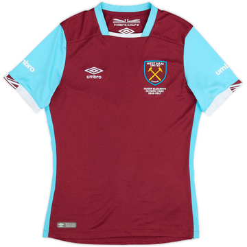 2016-17 West Ham Home Shirt - 6/10 - (11-12 Years)