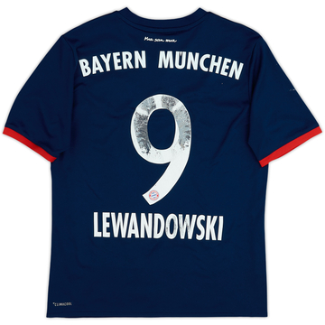 2017-18 Bayern Munich Away Shirt Lewandowski #9 - 4/10 - (13-14 Years)