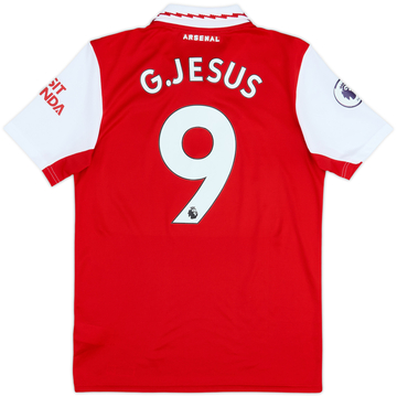 2022-23 Arsenal Home Shirt G. Jesus #9 - 8/10 - (S)