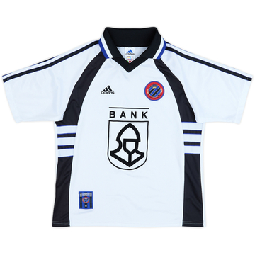 1998-99 Club Brugge Away Shirt - 8/10 - (13-14 Years)