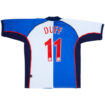 2002-03 Blackburn Camiseta Local Duff #11 - 7/10 - (XXL)