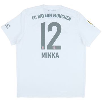 2019-20 Bayern Munich Away Shirt Mikka #12 - 8/10 - (XL)