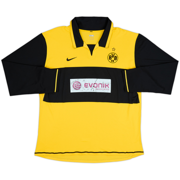 2007-08 Borussia Dortmund Player Issue Home L/S Shirt - 6/10 - (XXL)