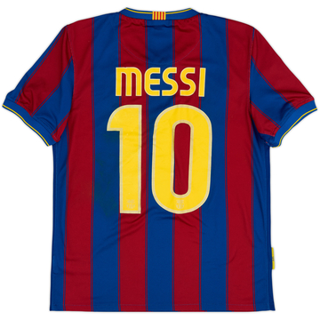 2009-10 Barcelona Home Shirt Messi #10 - 8/10 - (S)