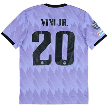 2022-23 Real Madrid Away Shirt Vini Jr #20 - 8/10 - (M)