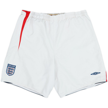 2005-07 England Alternate Home Shorts - 5/10 - (L)