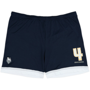 2007-08 Preston North End Player Issue Home Shorts #4 - 6/10 - (L)