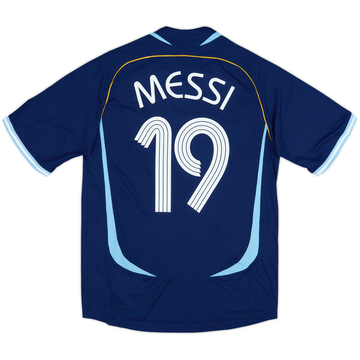 2006 Argentina adidas Reissue Away Shirt Messi #19 (M)
