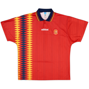 1994 Spain adidas Originals Reissue Home Shirt - 10/10 - (L)