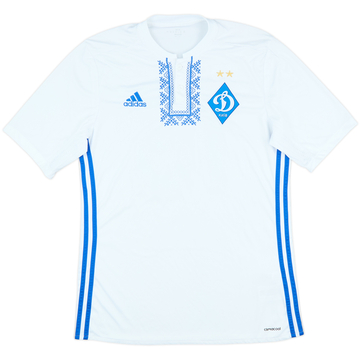 2016-18 Dynamo Kyiv Match Issue Home Shirt #16