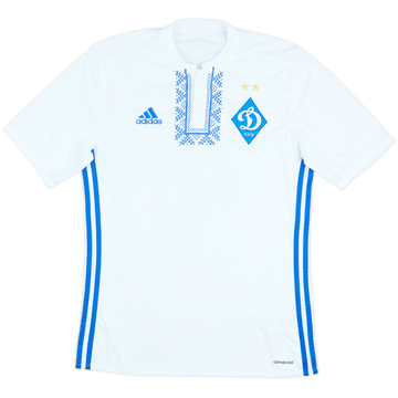 2016-18 Dynamo Kyiv Match Issue Home Shirt #4