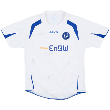 2006-07 Karlsruher 'Signed' Away Shirt - 6/10 - (M)