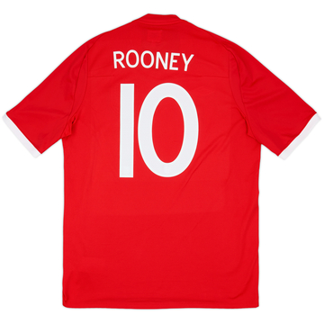 2010-11 England Away Shirt Rooney #10 - 8/10 - (L)