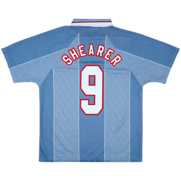1996-97 England Away Shirt Shearer #9 - 6/10 - (L)