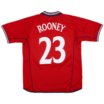 2002-04 England Away Shirt Rooney #23 - 7/10 - (M)