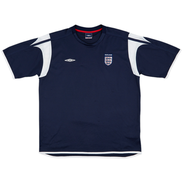 2005-06 England Umbro Training Shirt - 7/10 - (XL)