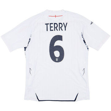 2007-09 England Home Shirt Terry #6 - 5/10 - (M)