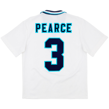 1995-97 England Home Shirt Pearce #3 - 9/10 - (M)