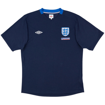 2010-12 England Umbro Cotton Tee - 9/10 - (XL)