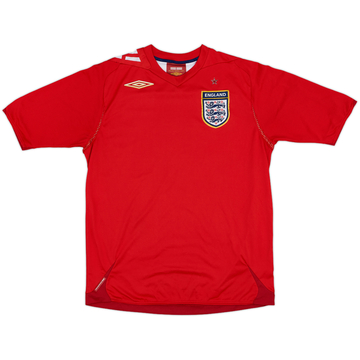2006-08 England Away Shirt - 5/10 - (M)
