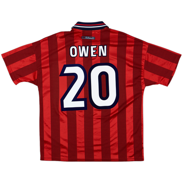 1997-99 England Away Shirt Owen #20 - 9/10 - (L)