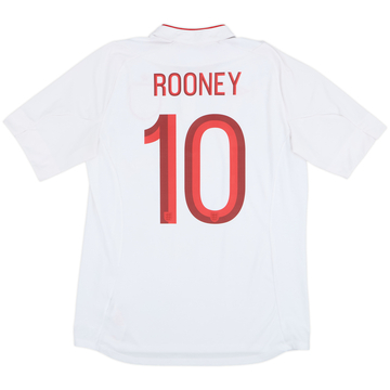 2012-13 England Home Shirt Rooney #10 - 5/10 - (L)