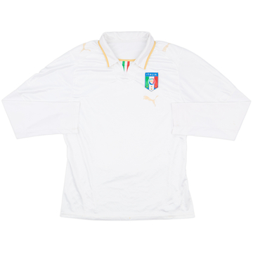 2007-08 Italy Away L/S Shirt - 4/10 - (S)