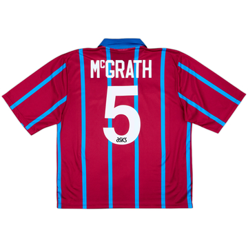 1993-95 Aston Villa Home Shirt McGrath #5 - 9/10 - (XL)