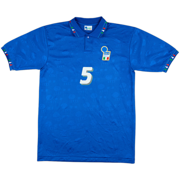 1994 Italy Home Shirt #5 - 9/10 - (L)