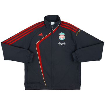 2009-10 Liverpool adidas Track Jacket - 9/10 - (M.Boys)