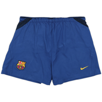 2003-04 Barcelona Home Shorts - 8/10 - (XL.Boys)