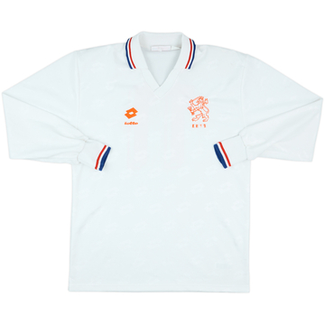1992-94 Netherlands Match Issue Away L/S Shirt #11