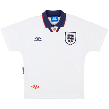 1993-95 England Home Shirt - 7/10 - (S)