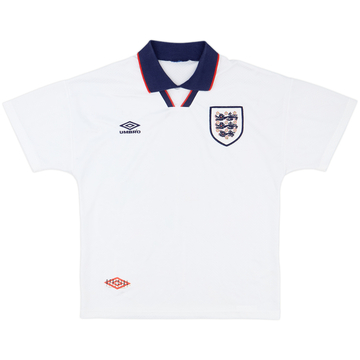 1993-95 England Home Shirt - 8/10 - (L)