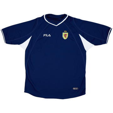 2000-02 Scotland Home Shirt - 8/10 - (XL)