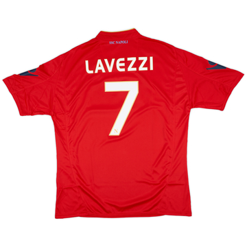 2009-10 Napoli Basic Third Shirt Lavezzi #7 (XXL)