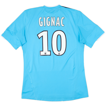 2010-11 Olympique Marseille Away Shirt Gignac #10 - 6/10 - (M)