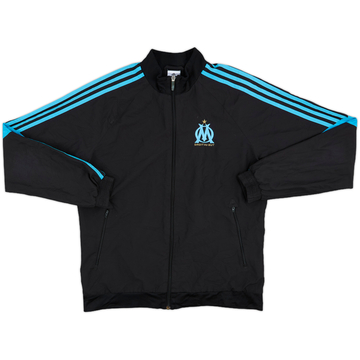 2014-15 Olympique Marseille adidas Track Jacket - 9/10 - (M)