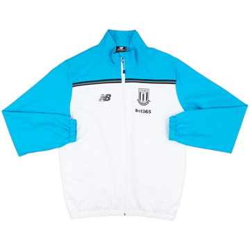 2015-16 Stoke City New Balance Track Jacket - 6/10 - (M)