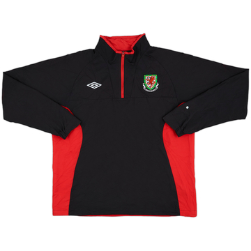 2010-11 Wales Umbro 1/4 Zip Drill Top - 8/10 - (XL)