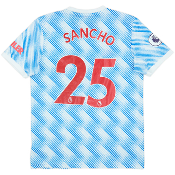 2021-22 Manchester United Away Shirt Sancho #25 - 7/10 - (M)