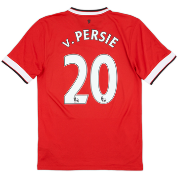 2014-15 Manchester United Home Shirt v.Persie #20 - 7/10 - (S)