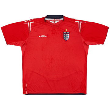 2004-06 England Away Shirt - 5/10 - (XXL)
