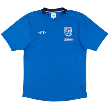 2010-11 England Umbro Cotton Tee - 9/10 - (L)