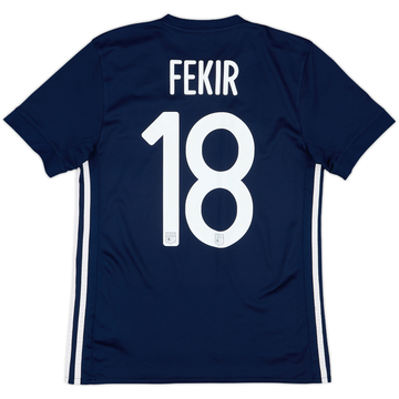 2017-18 Lyon Away Shirt Fekir #18 - 9/10 - (S)